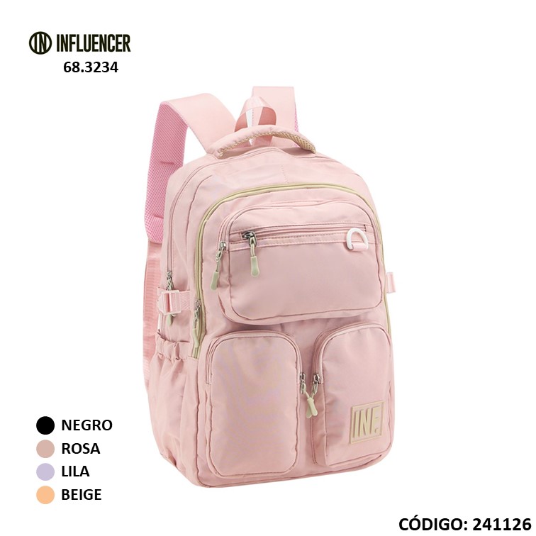 Mochila lsd 18"" influencer school 68