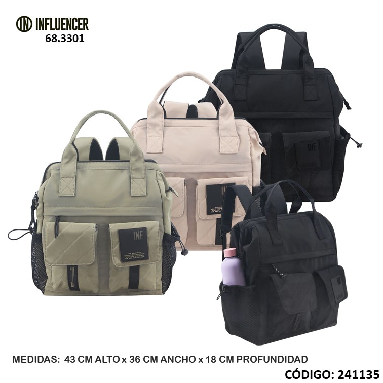 Mochila lsd 17"" influencer school 68