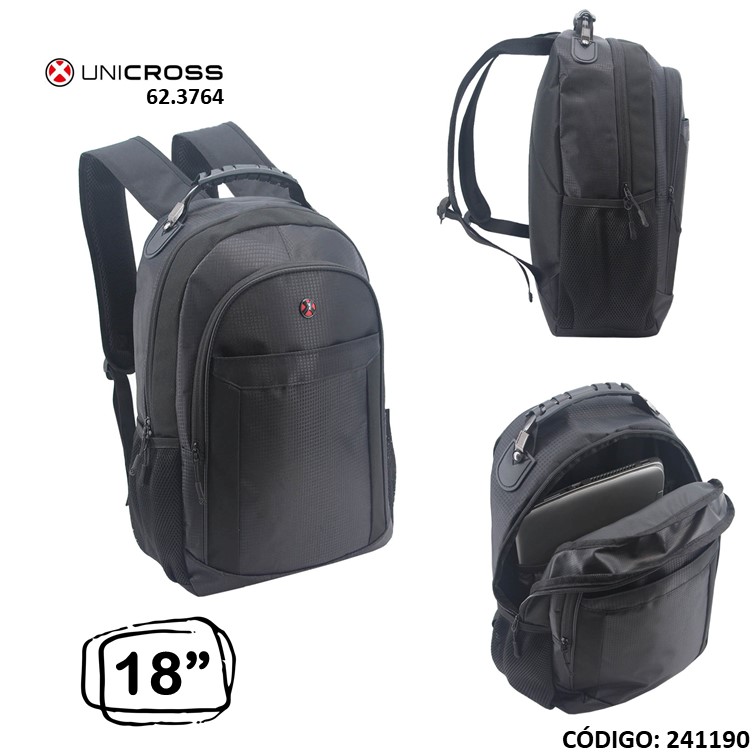 Mochila portanot. lsd 18"" unicross 62