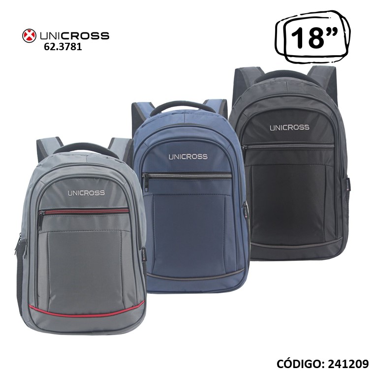 Mochila portanot. lsd 18"" unicross 62