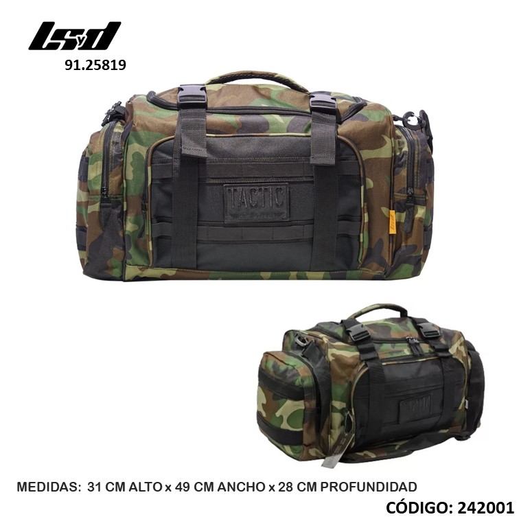 Bolso viaje lsd tactic 22"" 91