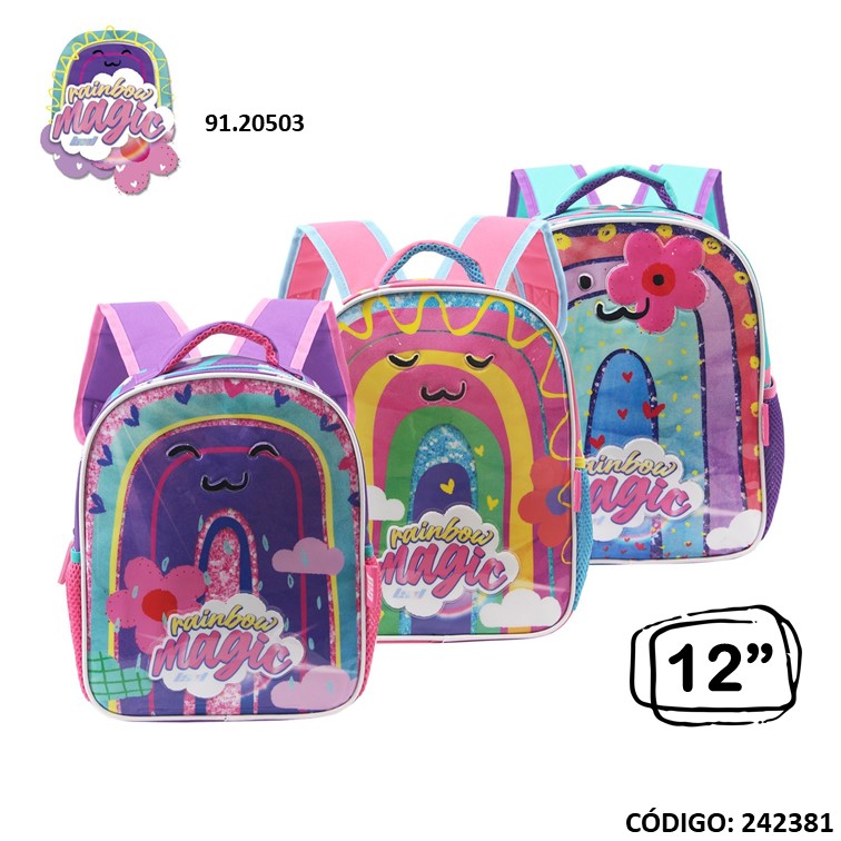 Mochila jardín lsd 12"" magic 91