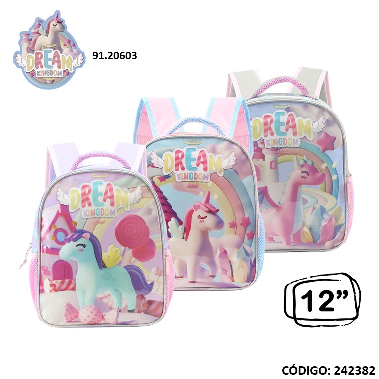 Mochila jardín lsd 12"" unicorn 91