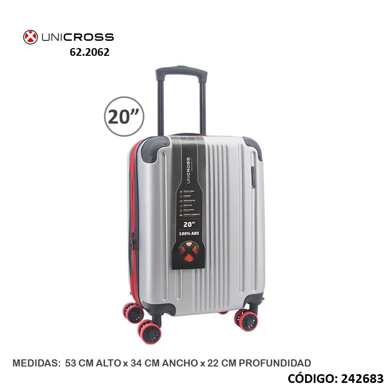 Valija carry on unicross 20"" 62