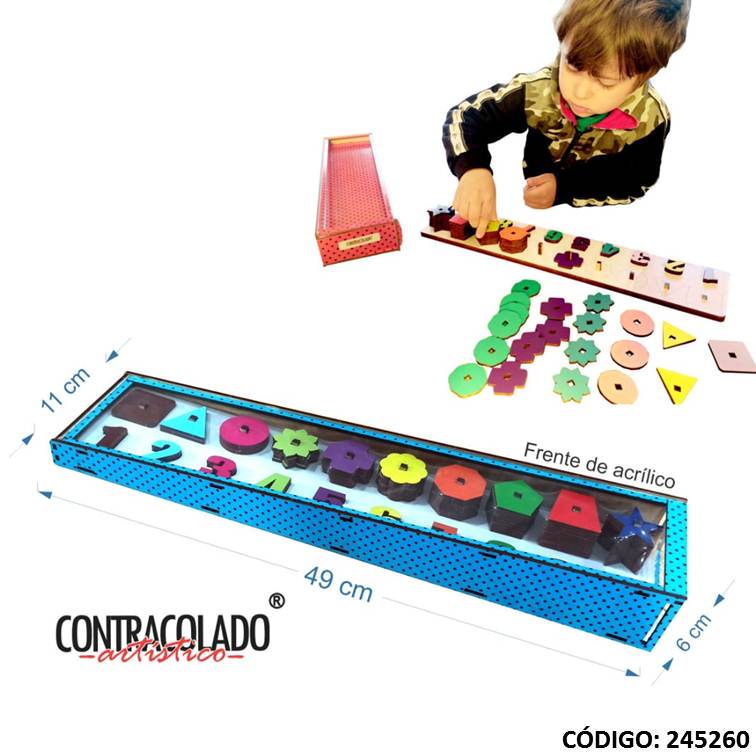 Juegos contracolado contador encastre