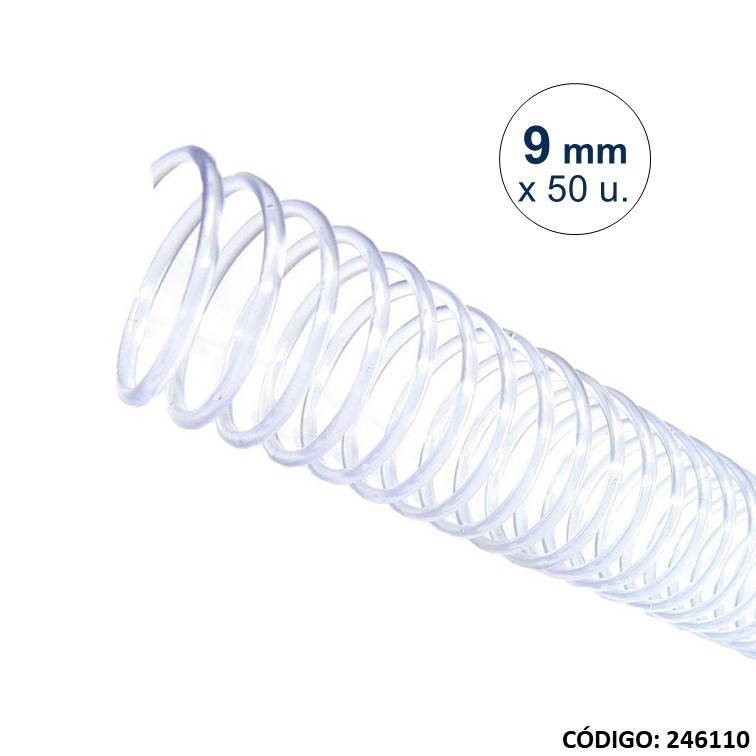 Iral p/encuadernar 9mm