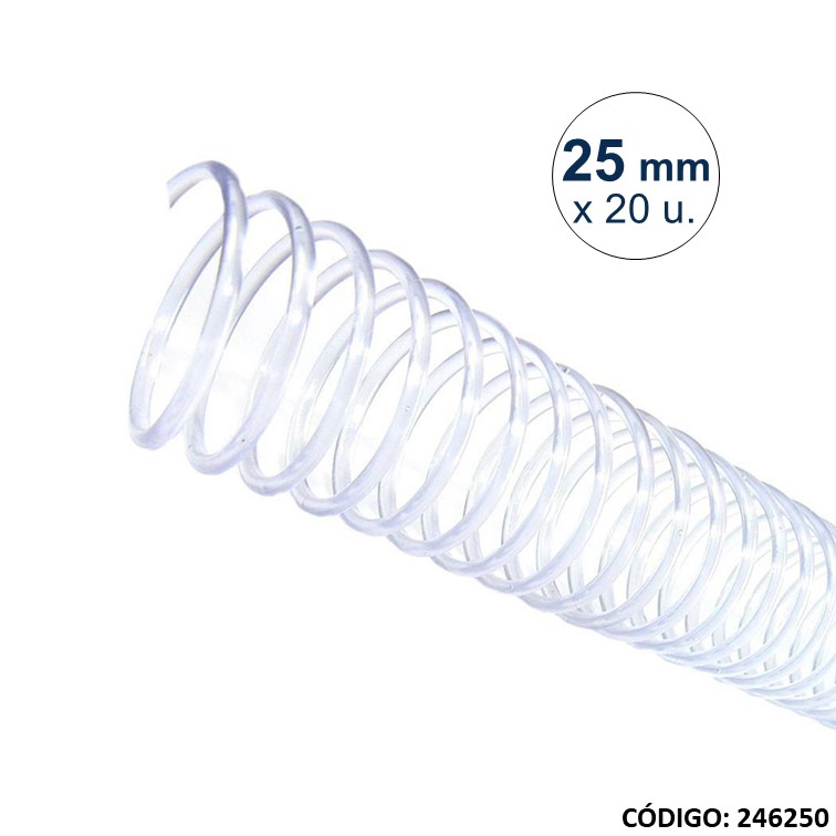 Iral p/encuadernar 25mm