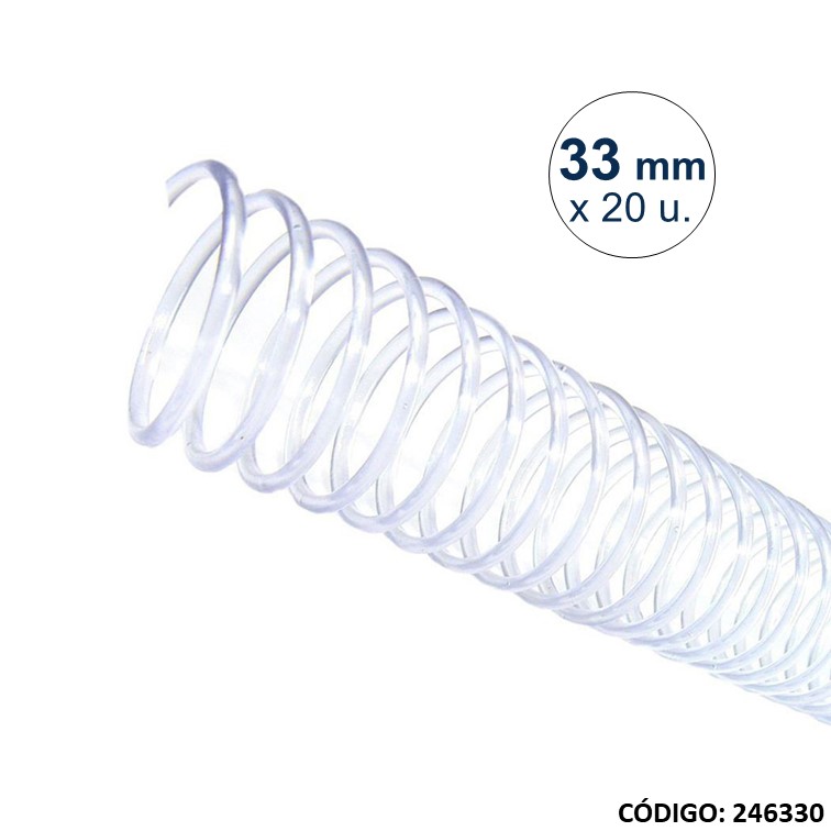 Iral p/encuadernar 33mm