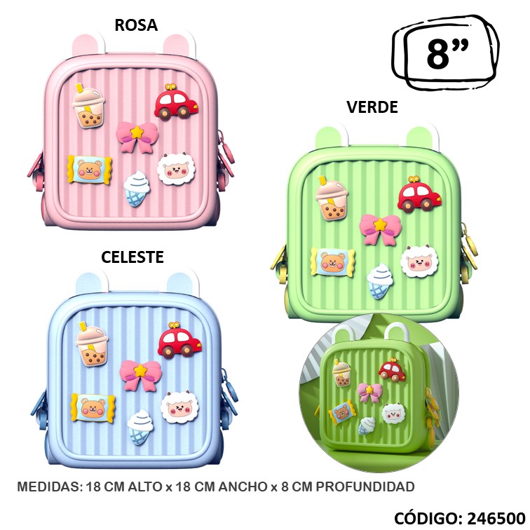 Mochila jardín koool mini 8"" k32