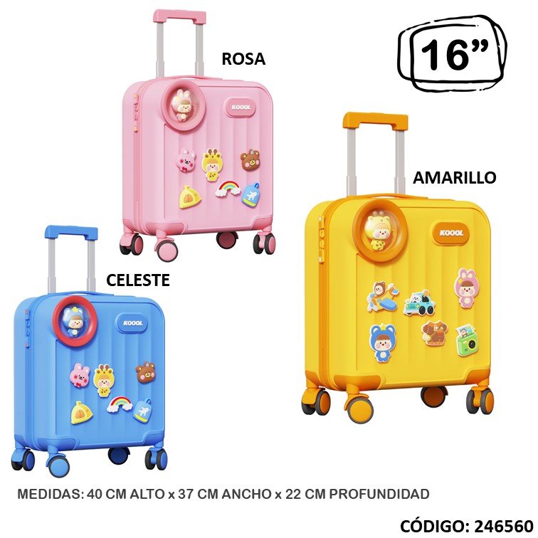 Valija koool 16"" carry on k73