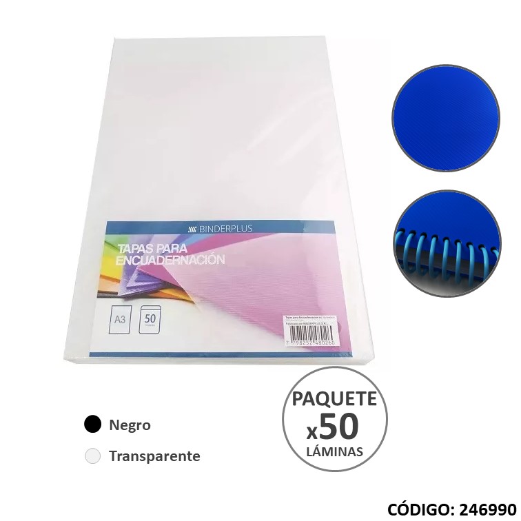 Lamina p/anillar polipropileno a3