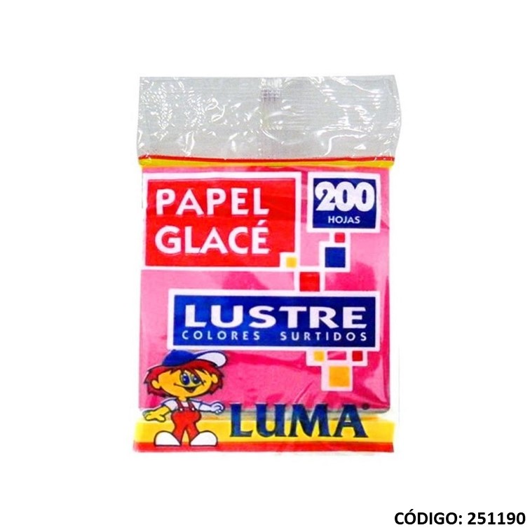 Papel satinado luma taco x200h