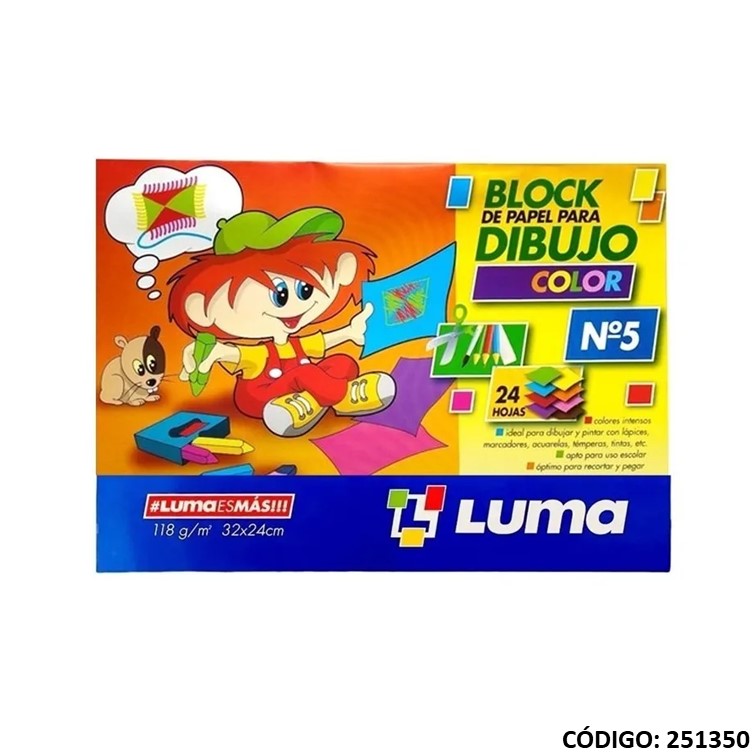 Block 5 dibujo color luma x24h