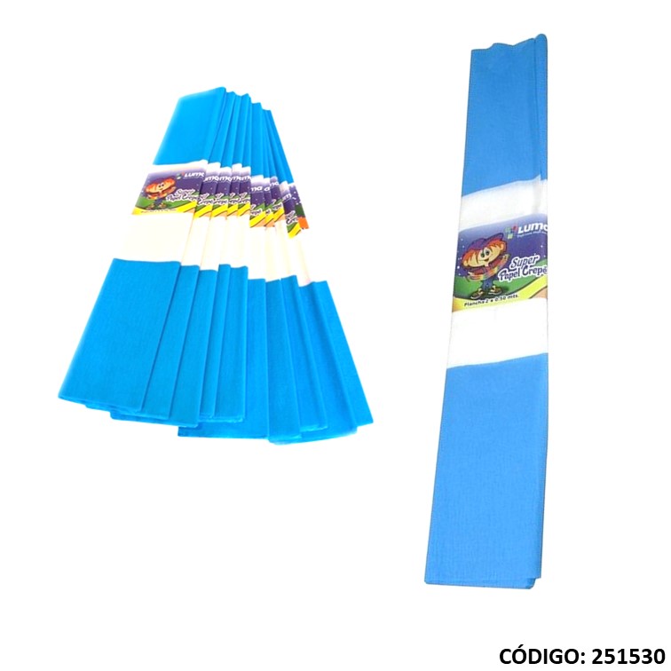 Papel crepe bandera