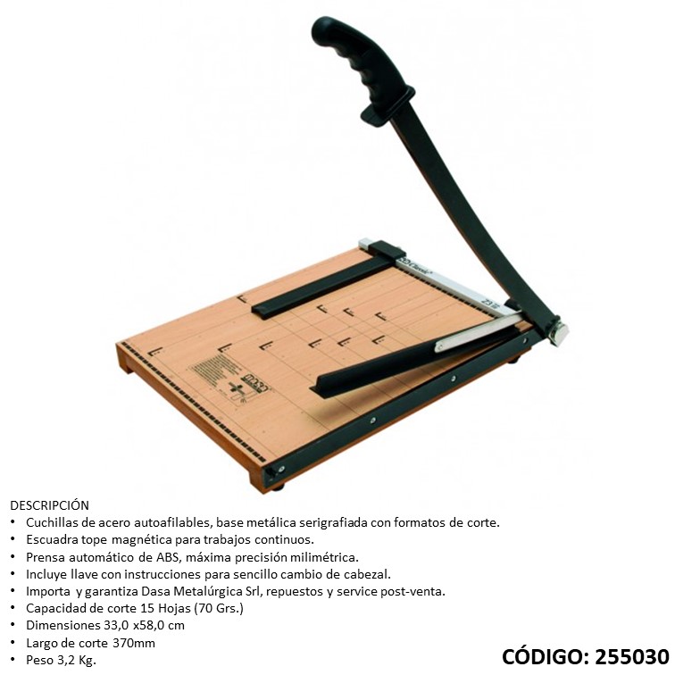 Cizalla dasa madera z3 oficio
