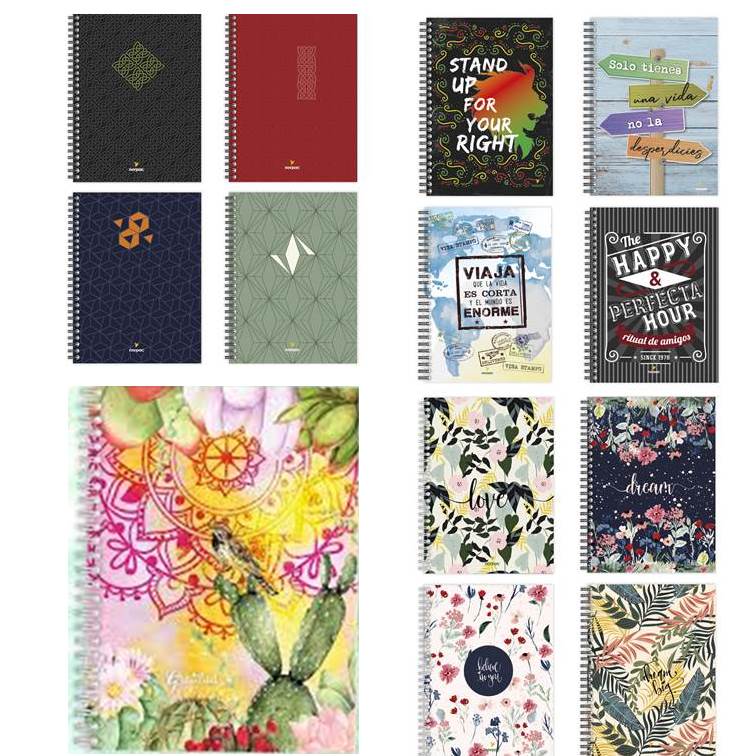 Cuaderno a4 semirig. norpac x80h