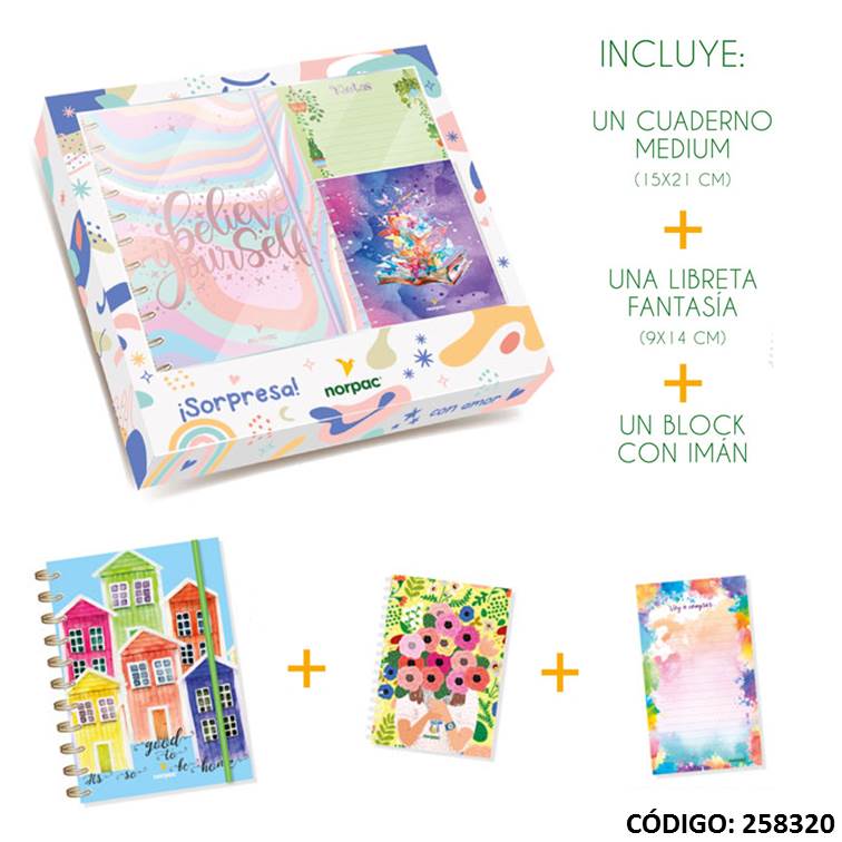 Fantasía set de anotadores norpac