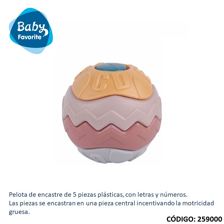 Juegos mc baby pelota de encastre 4134