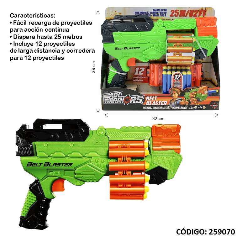 Juegos mc pistola belt blaster