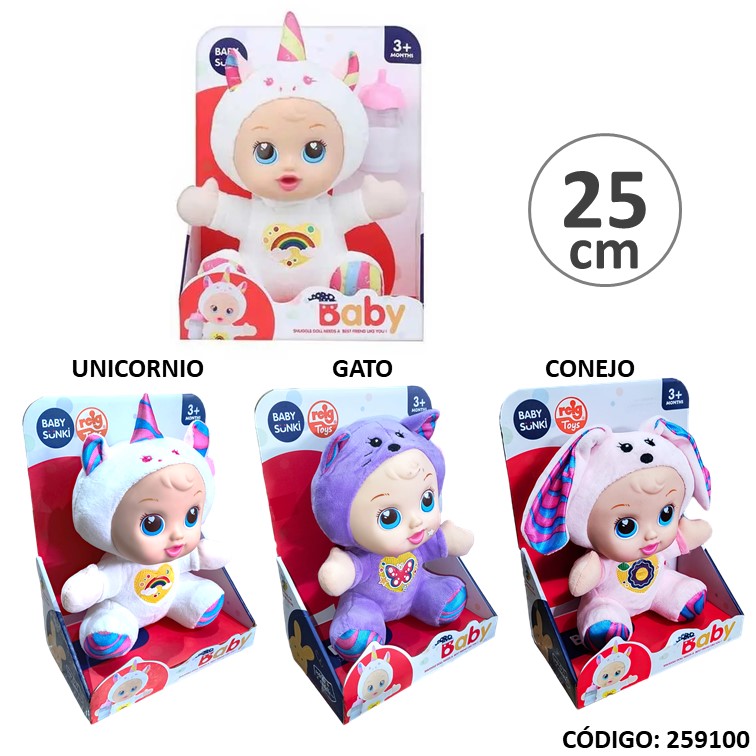Juegos mc muñeco baby 25cm 1853-1