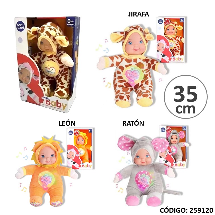 Juegos mc muñeco baby 35cm 831-1