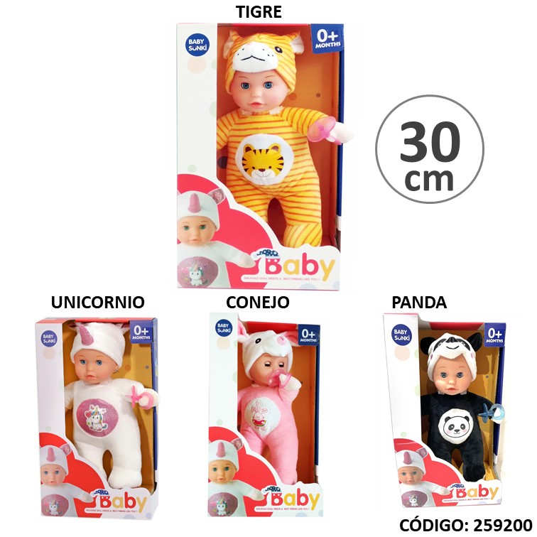 Juegos mc muñeco baby 30cm 1807-1