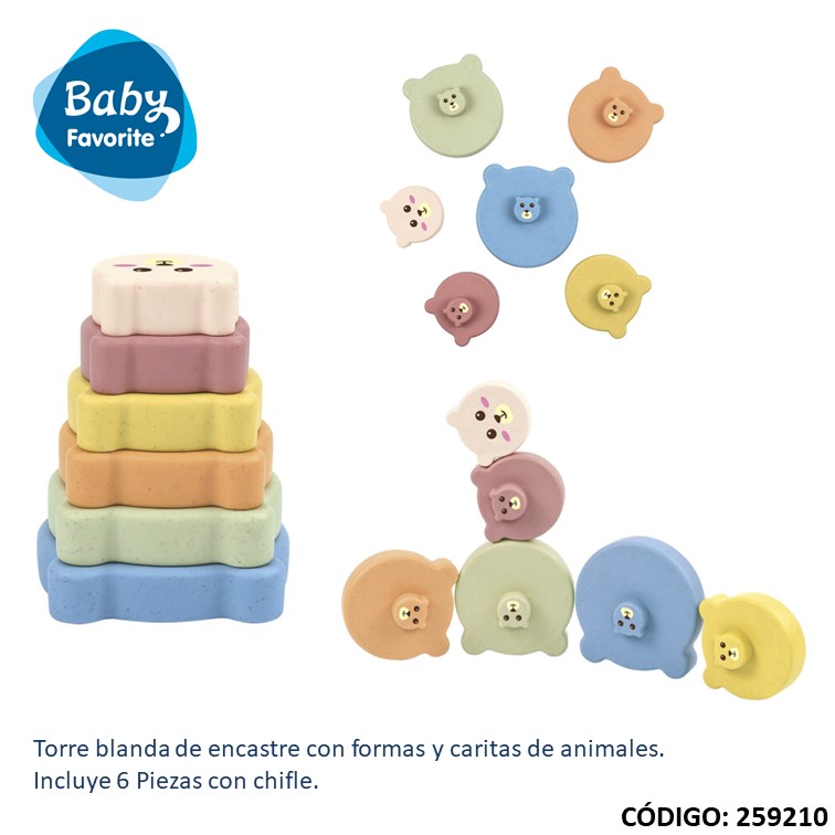 Juegos mc baby apilando ositos 9933