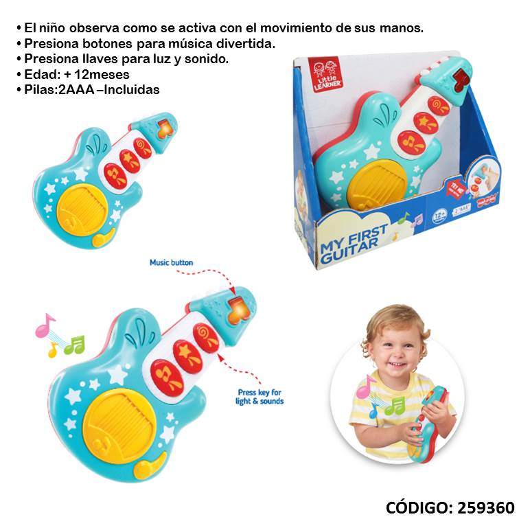 Juegos mc mi primer guitarra 4549t