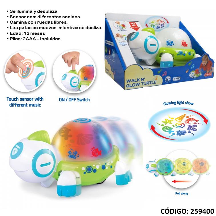 Juegos mc tortuga luminosa 4547t