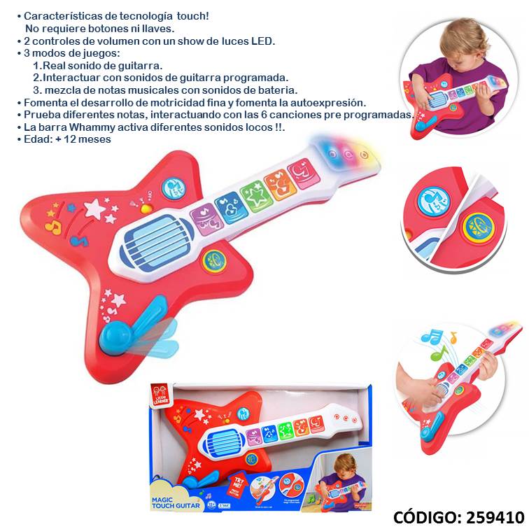 Juegos mc guitarra magic touch 4515t