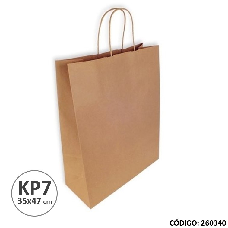 Bolsa kraft c/manija 35x47 kp-7