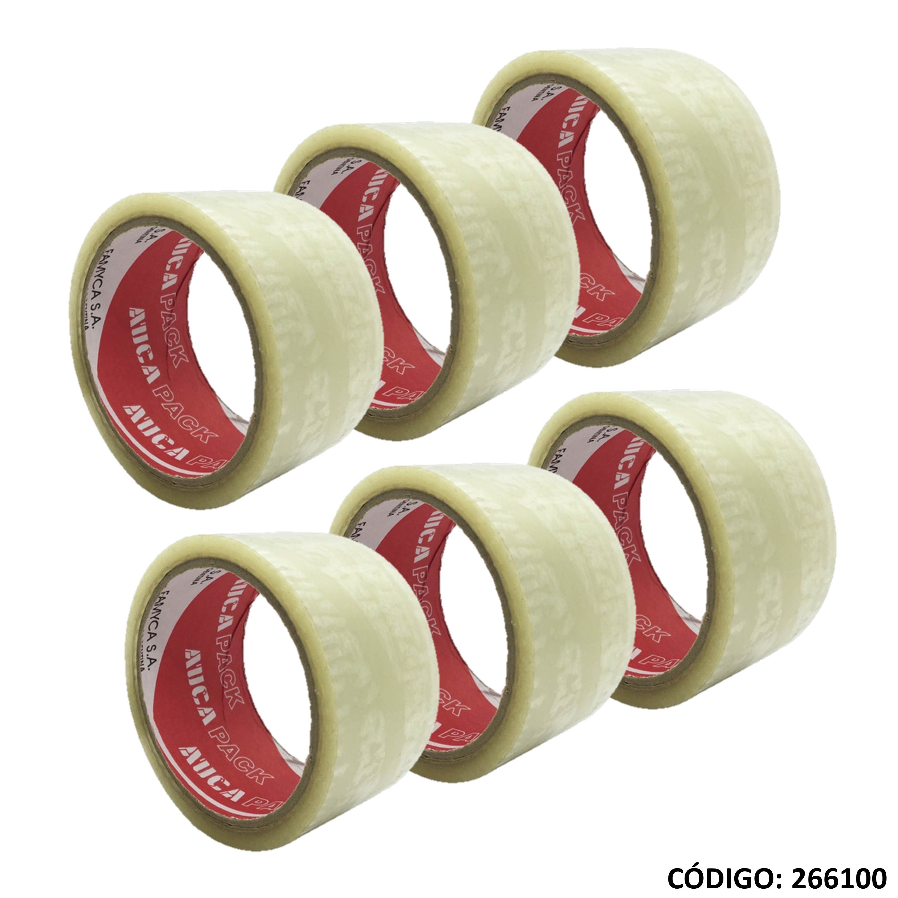 Cinta/adhesivo. pack trans. 45x40m