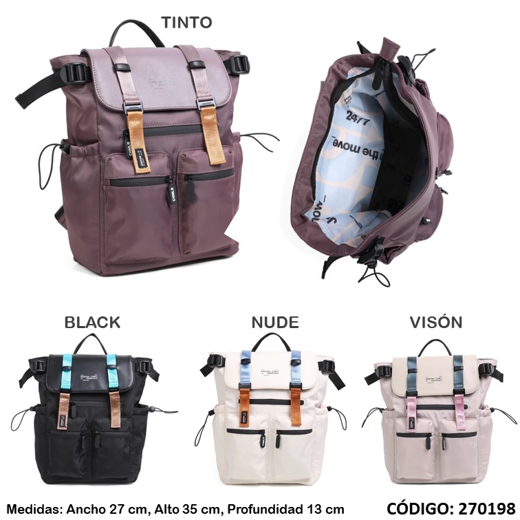 Mochila chimola 14"" milan m198