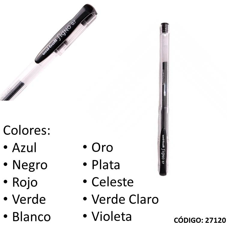 Roller uni signo um-100 0.7mm