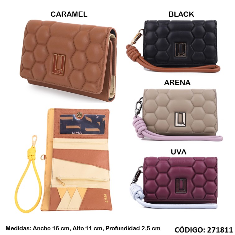 Billetera lima valeria grande i459