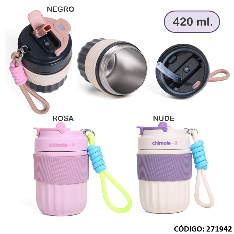 Vaso cafe chimola termico 420ml