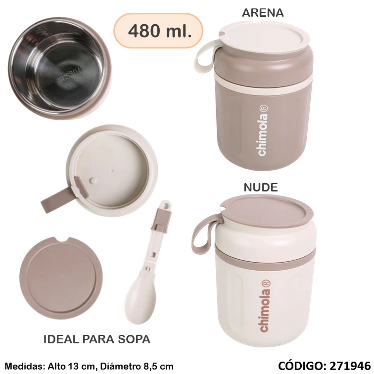 Vaso chimola termico 480ml