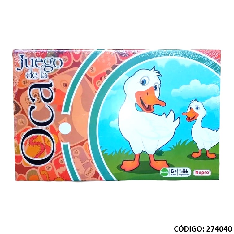 Juegos nupro de la oca econom. 1021