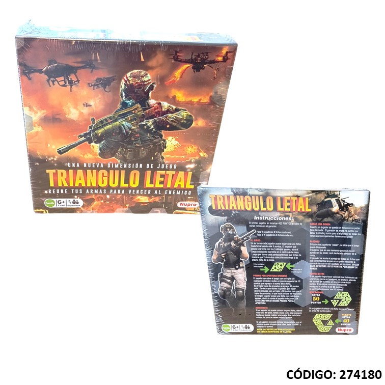 Juegos nupro triangulo letal