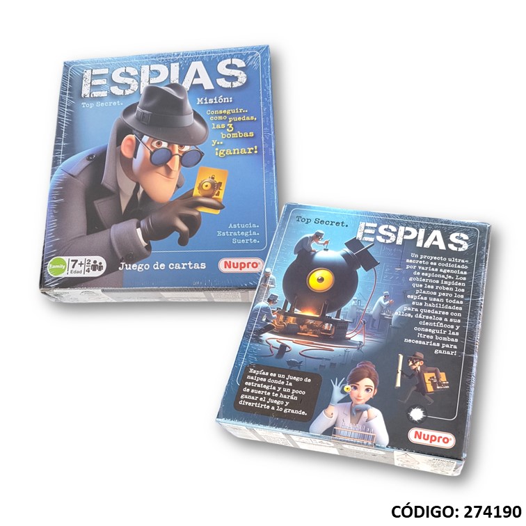 Juegos nupro ias top secret