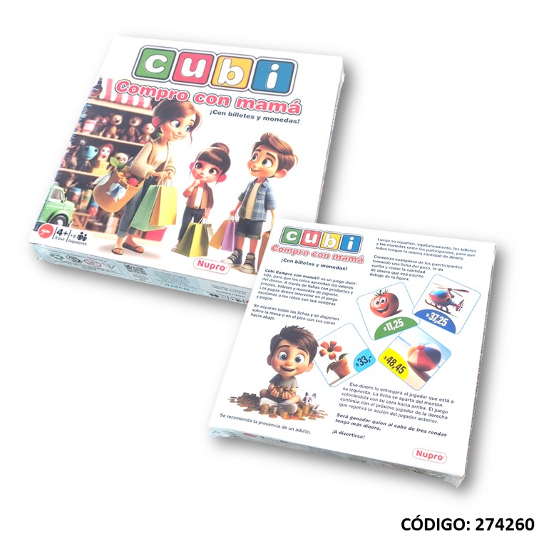 Juegos nupro cubi compro con mama