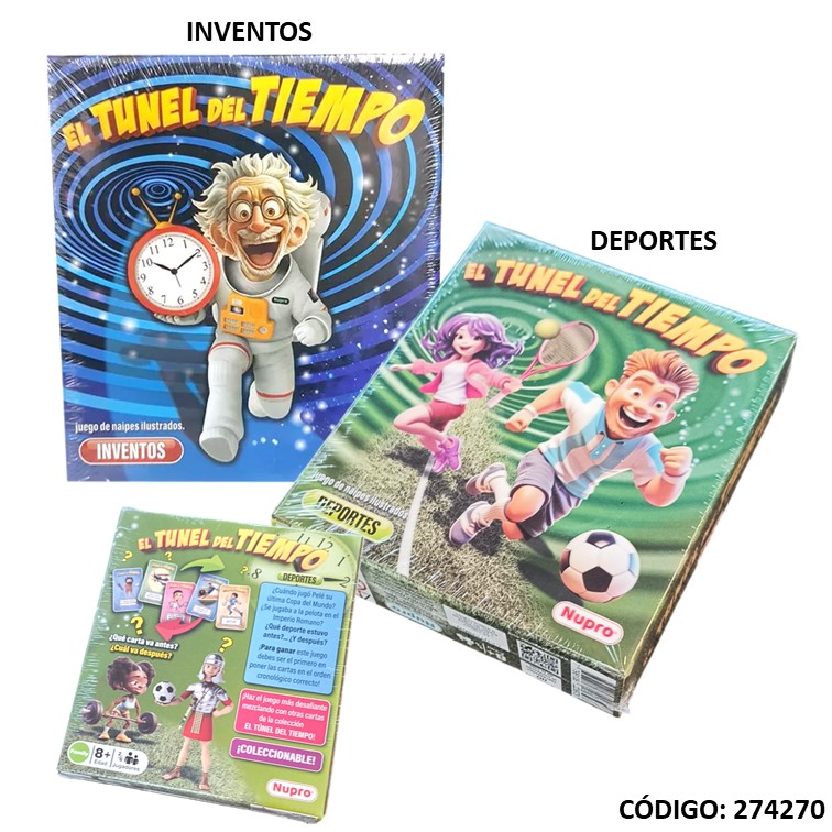 Juegos nupro tunel del tiempo