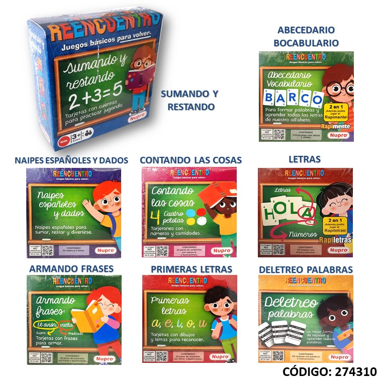 Juegos nupro reencuentro mini 1315