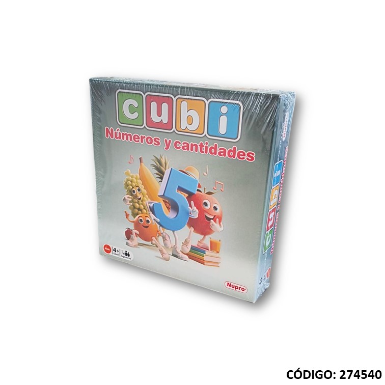 Juegos nupro cubi numeros y cantidades