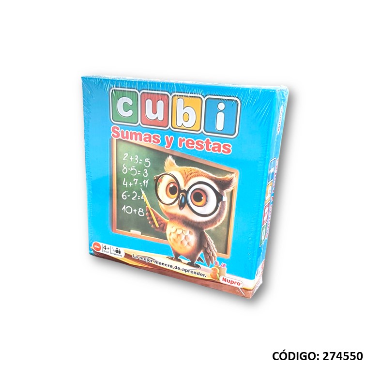 Juegos nupro cubi sumas y restas