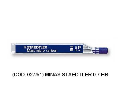 Minas staedtler 0.7 tubo hb