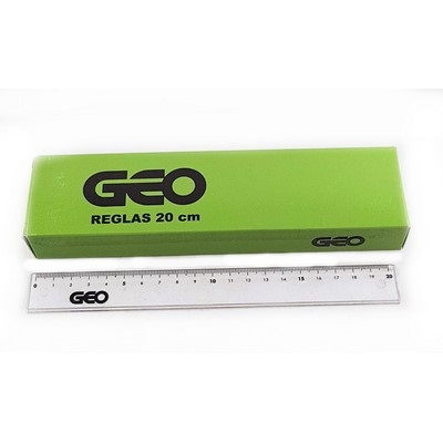 Regla geo color 20cm