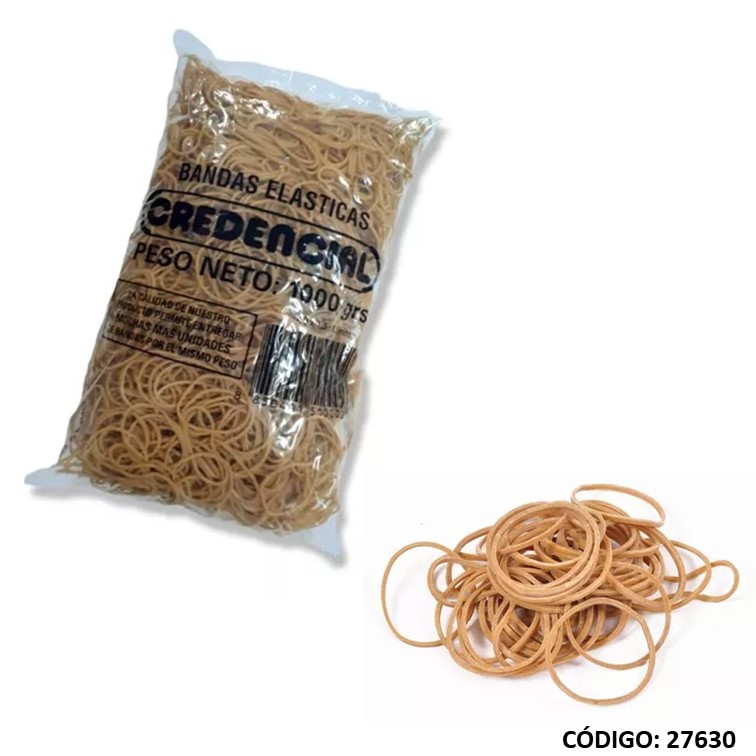 Bandas elast. x1000 g credencial