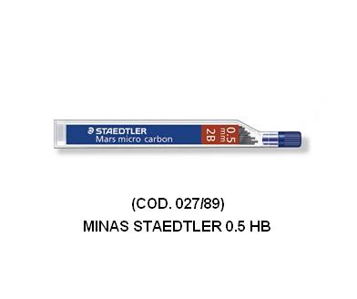 Minas staedtler 0.5 tubo hb