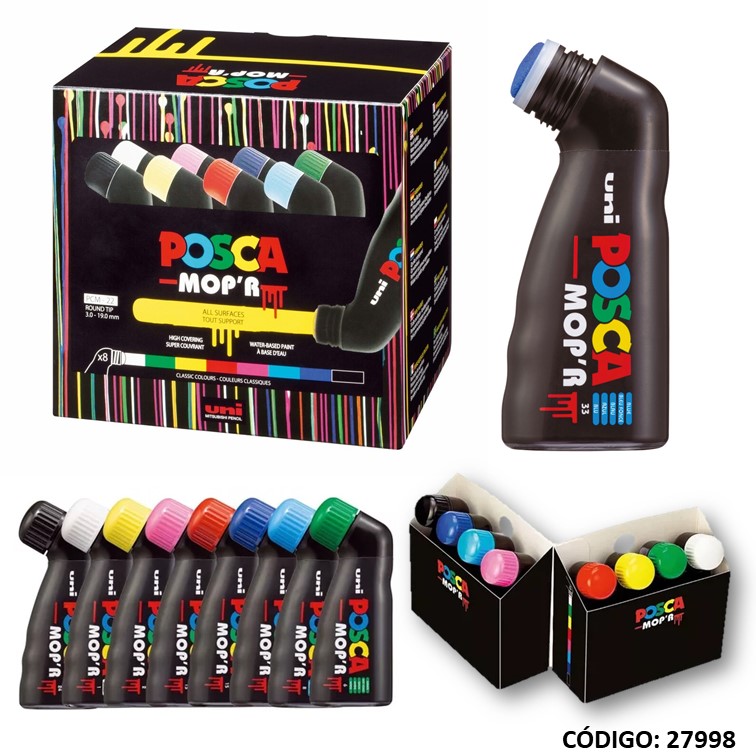 Marcador uni posca pcm-22 mopr 19mm